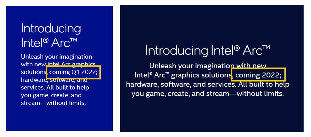 Site da Intel