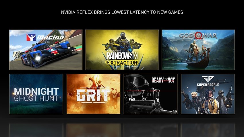 Nvidia Reflex em novos jogos