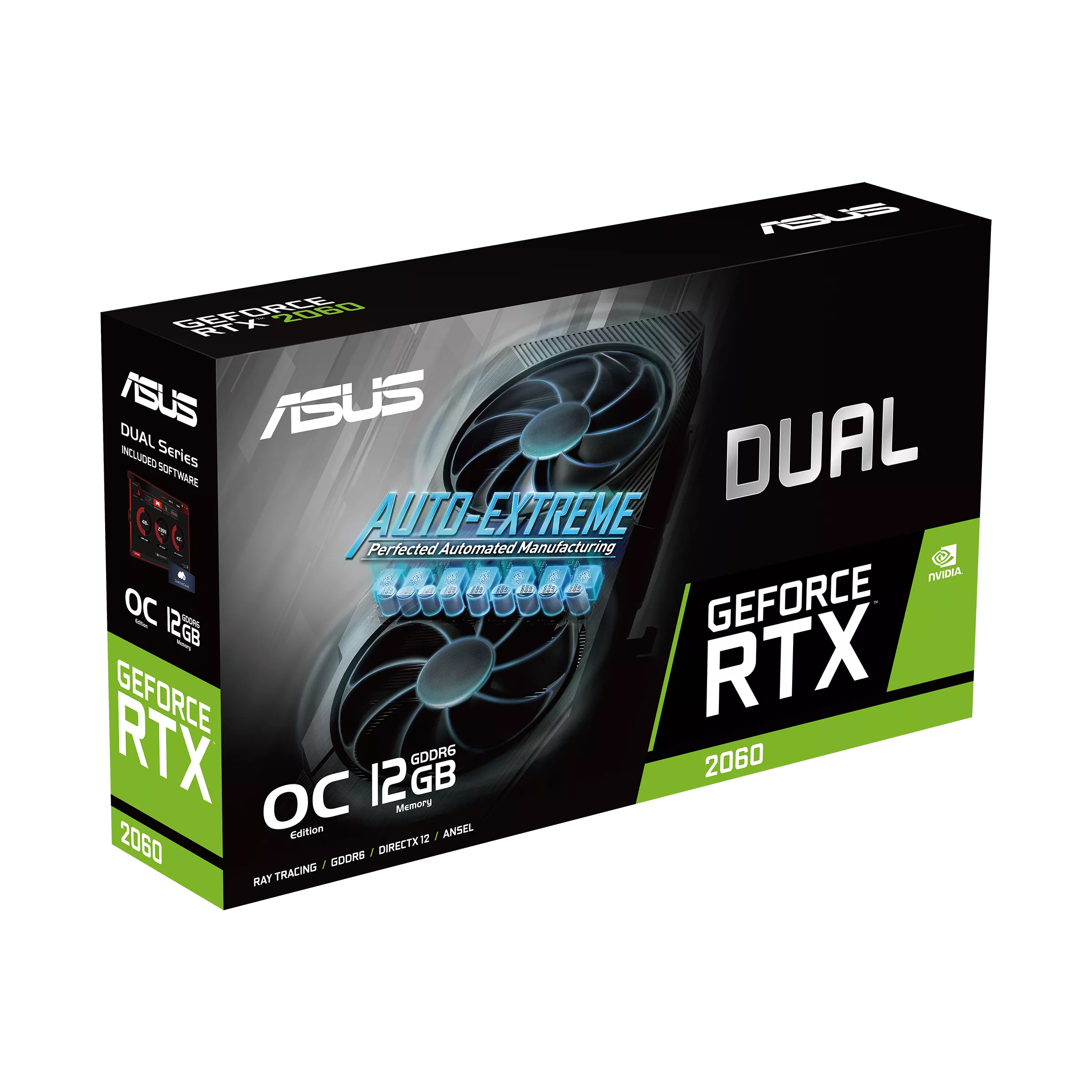 Asus Dual NVIDIA GeForce RTX 2060 EVO OC Edition