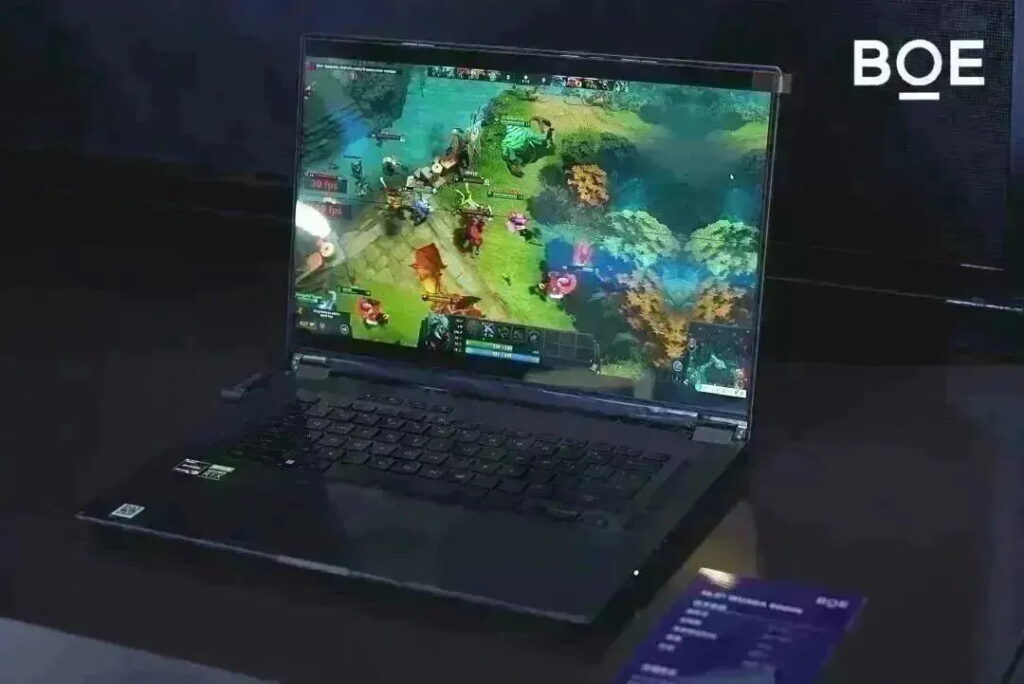 BOE - notebook with 600Hz screen