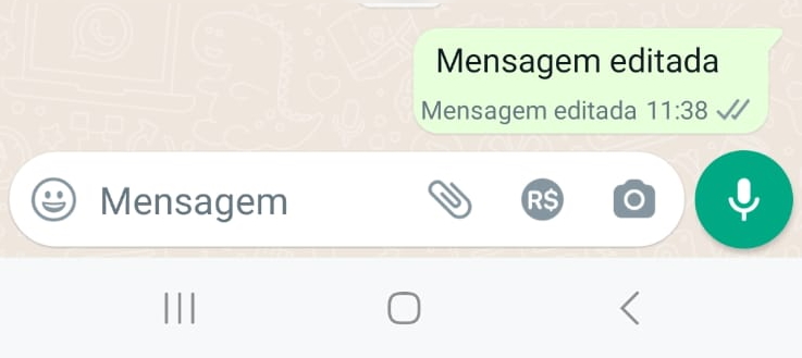 WhatsApp libera editar mensagens no app