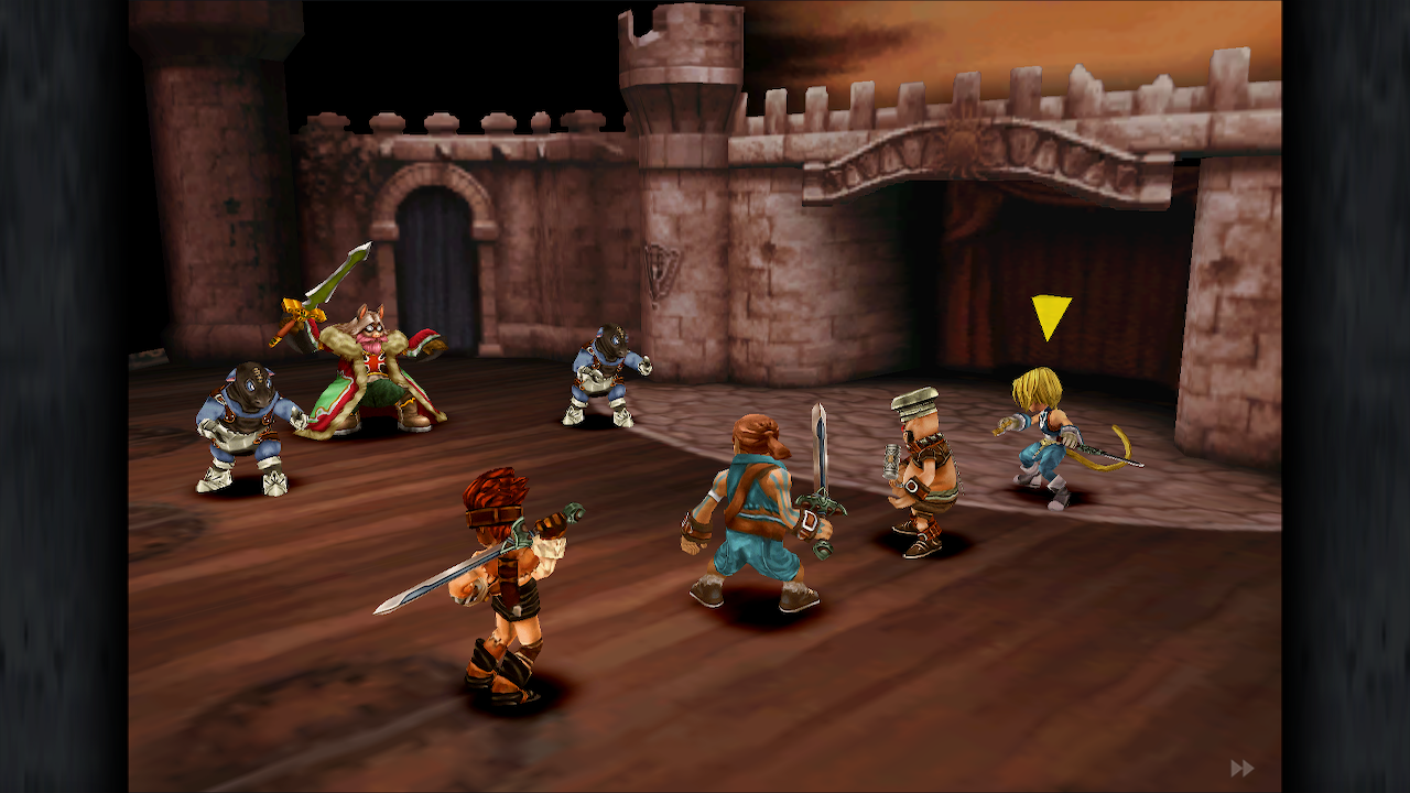 Imagem mostra cenas de gameplay de Final Fantasy IX