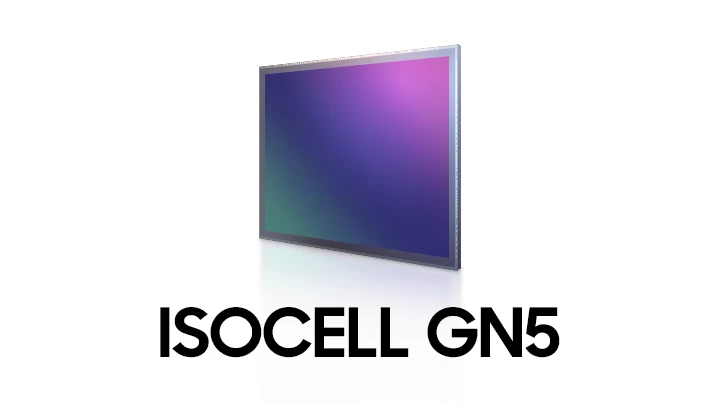 Sensor de câmera ISOCELL GN5 da Samsung