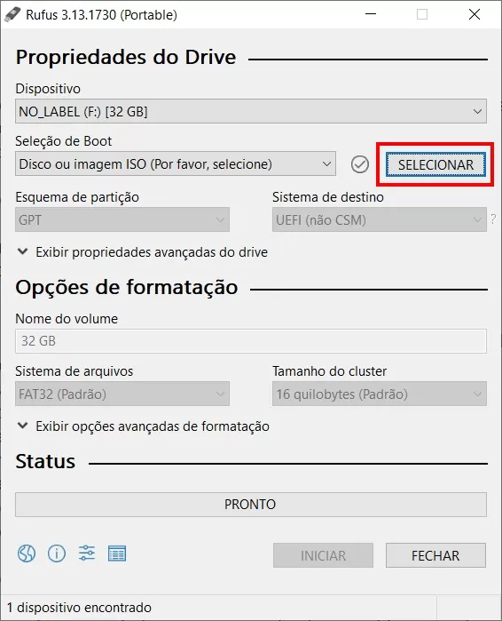 Como colocar a imagem do Windows 11 em um pendrive (não oficial) - Passo 4