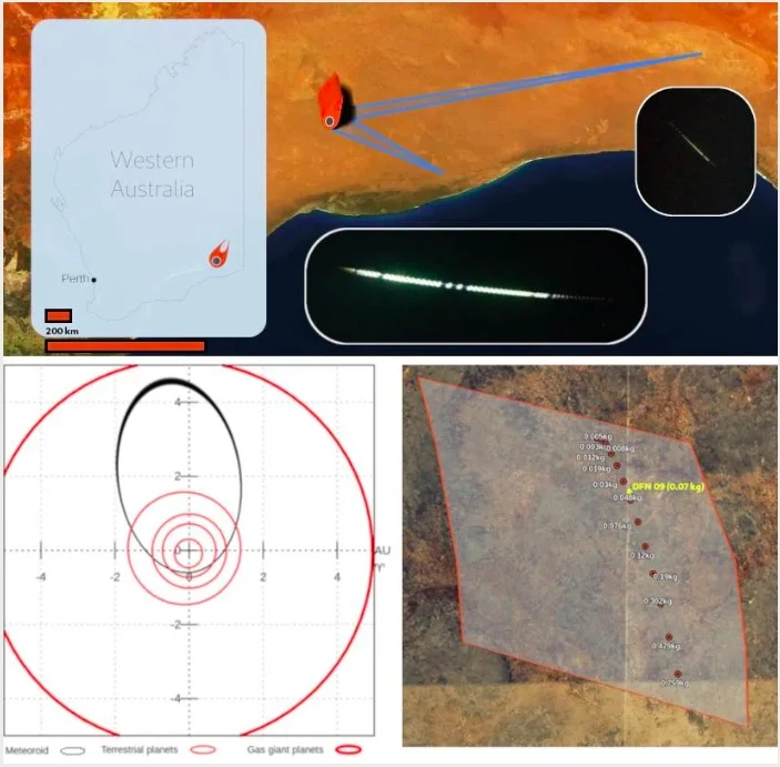 meteorito encontrado com ajuda de drones e inteligência artificial