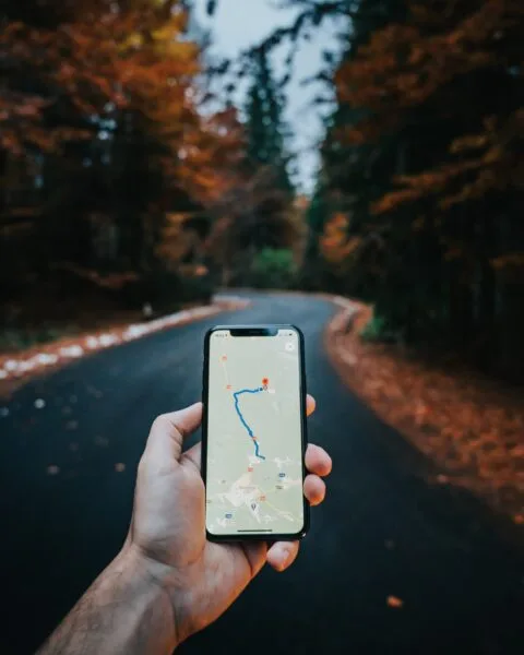 localização, GPS, navegação, smartphone