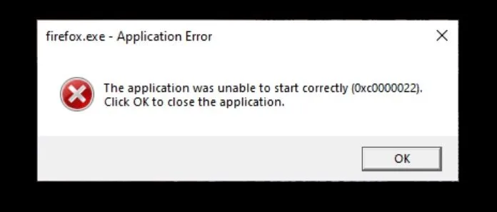 Erro ao abrir navegador no Windows