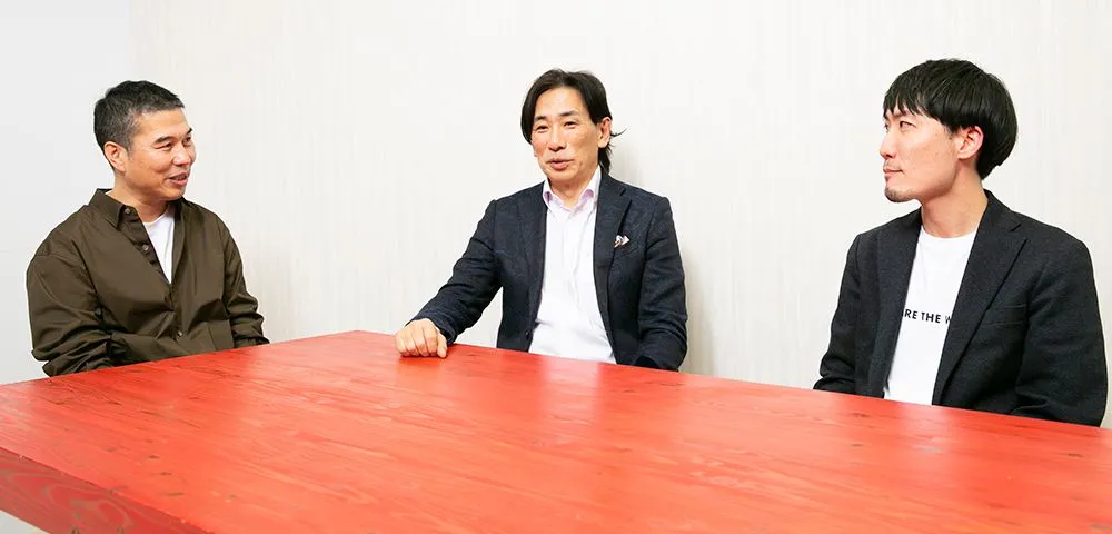 Executivos da Sega que participaram da entrevista