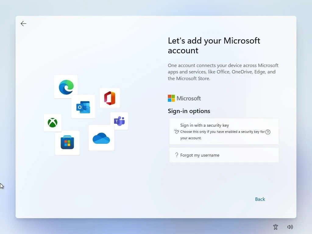 Conta Microsoft sendo solicitada para instalar Windows 11