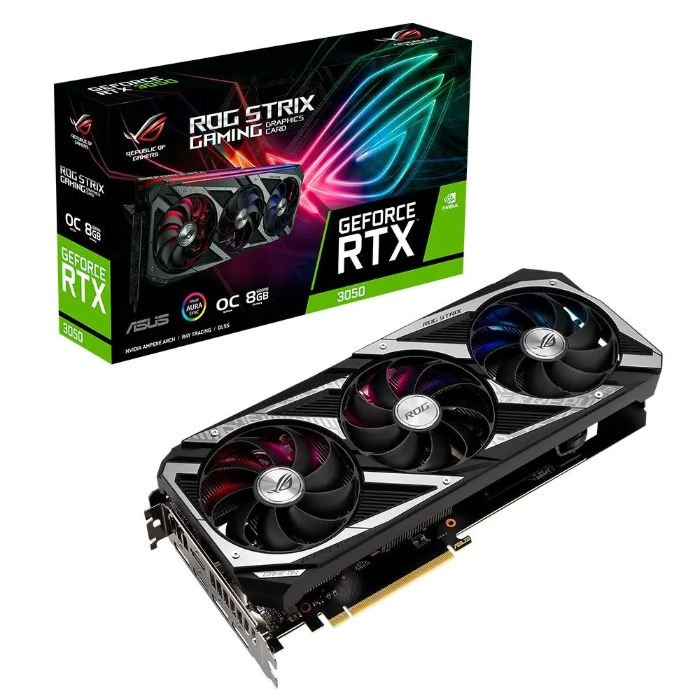 Asus NVIDIA GeForce RTX 3050 ROG Strix Gaming OC