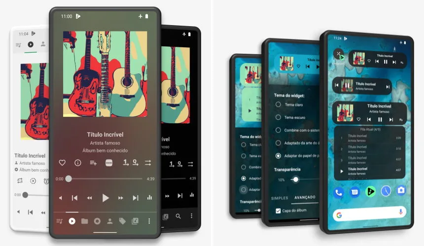 Musicolet - 5 melhores players de música para Android