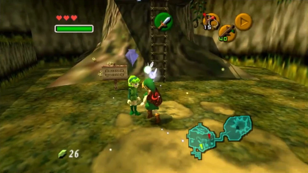 Nintendo 64 - Zelda Ocarina of Time executado com Ray Tracing