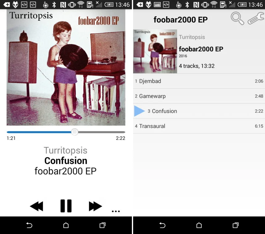 foobar2000 - 5 melhores players de música para Android