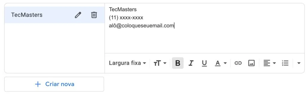 Passo a passo para configurar assinatura de e-mail no Gmail