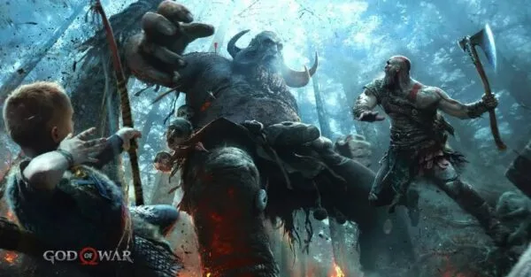 Imagem de God of War (2018), para PlayStation 4