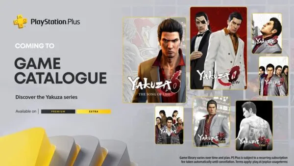 Franquia Yakuza será disponibilizada na PS Plus