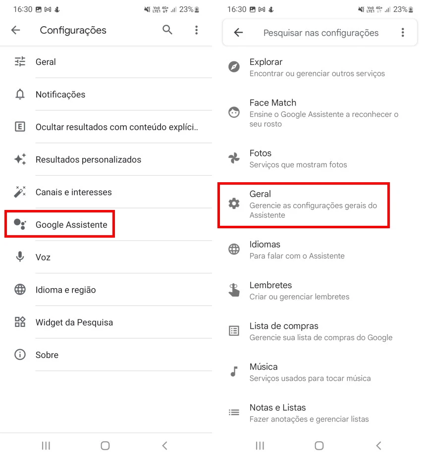 How to disable Google Assistant - Step 2