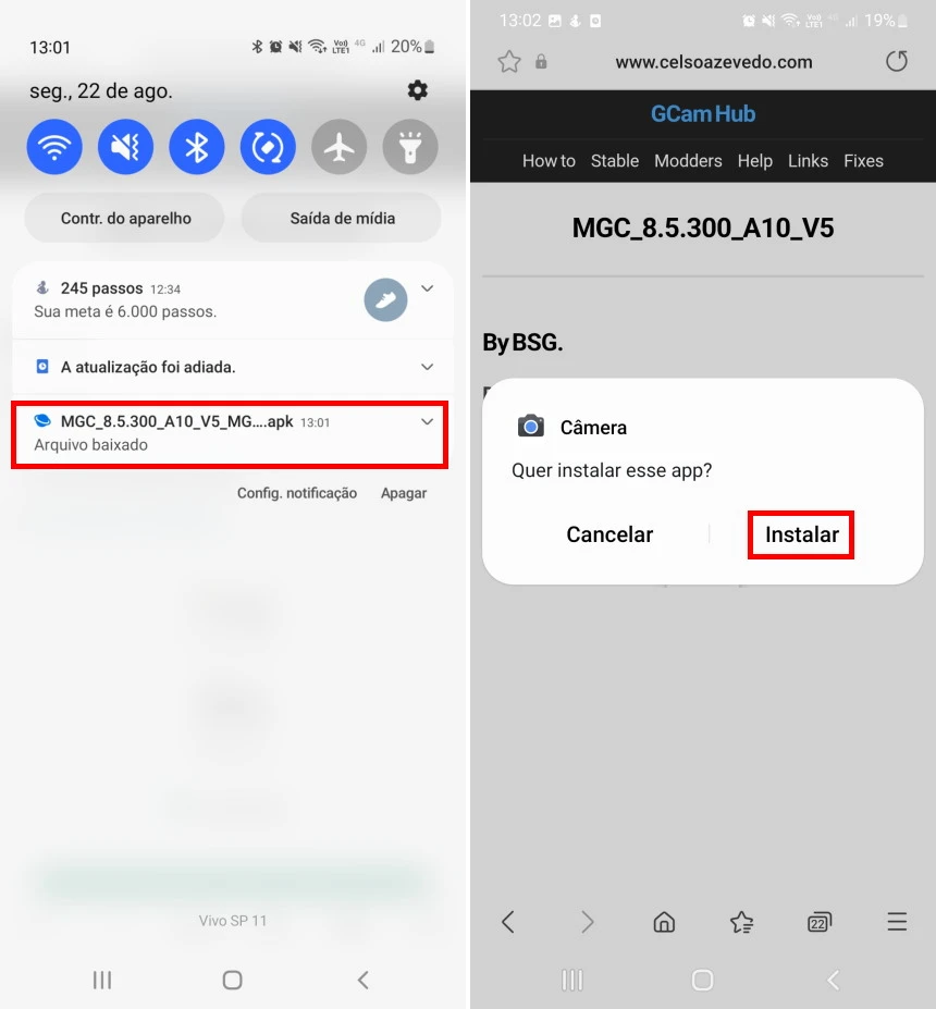 How to install Gcam 8.5 - Step 2