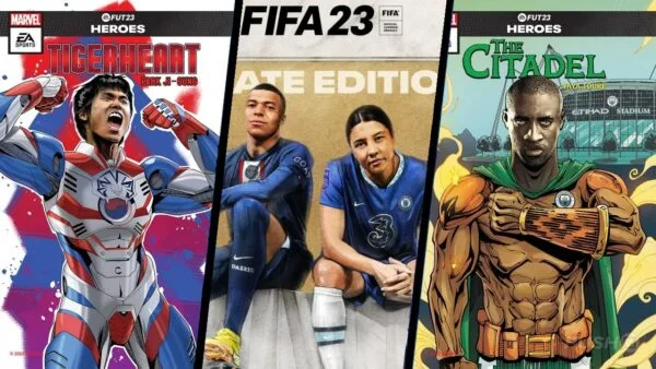FIFA 23 ganha novos Heróis do FUT em parceria com a Marvel
