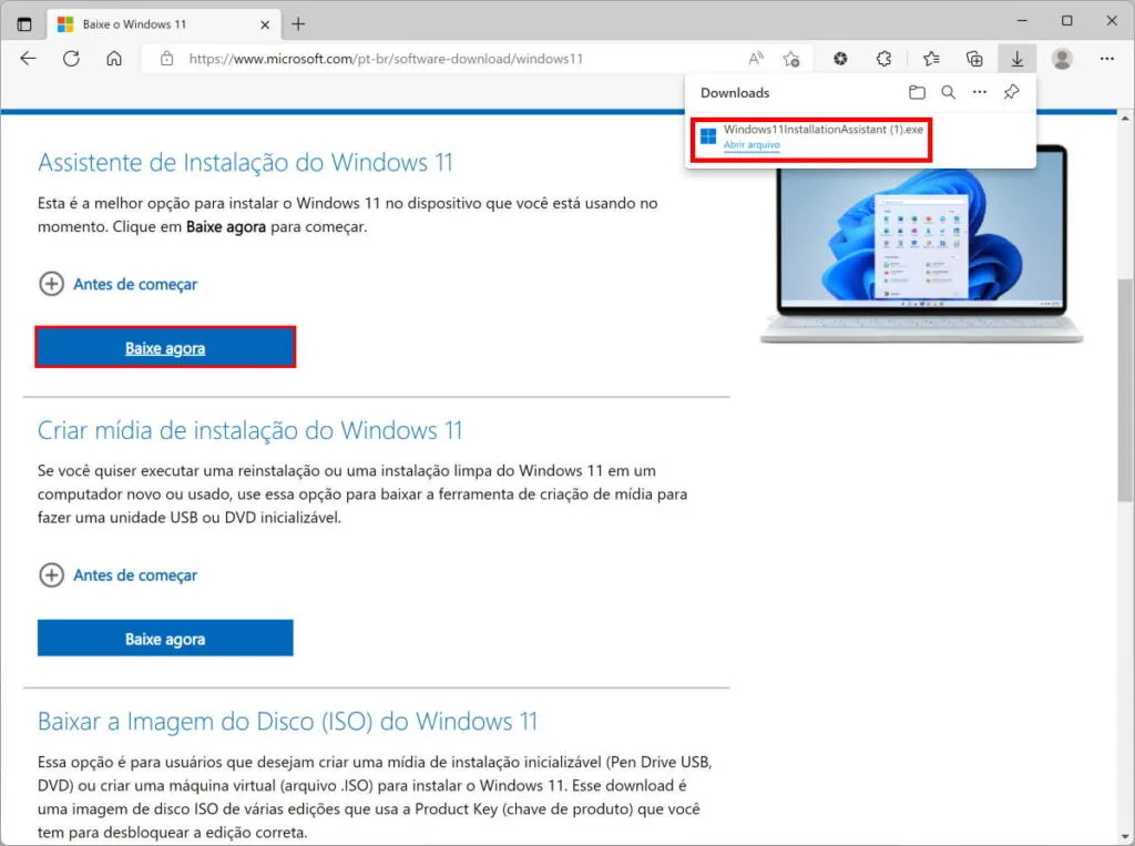 How to install Windows 11 22H2 Update - Step 2